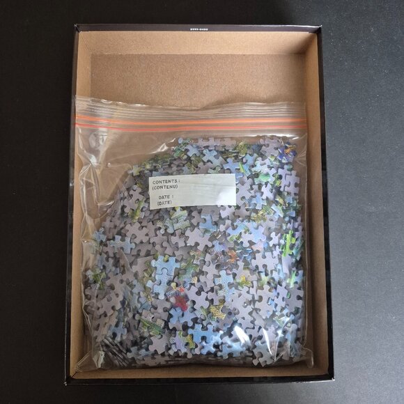 1000 Piece "Irises" Jigsaw Puzzle - Picture 2 of 3